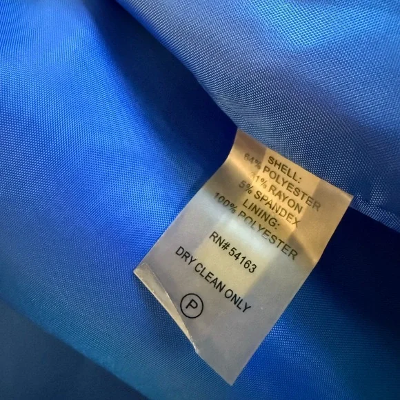 Calvin Klein Blue Suit Jacket, 14